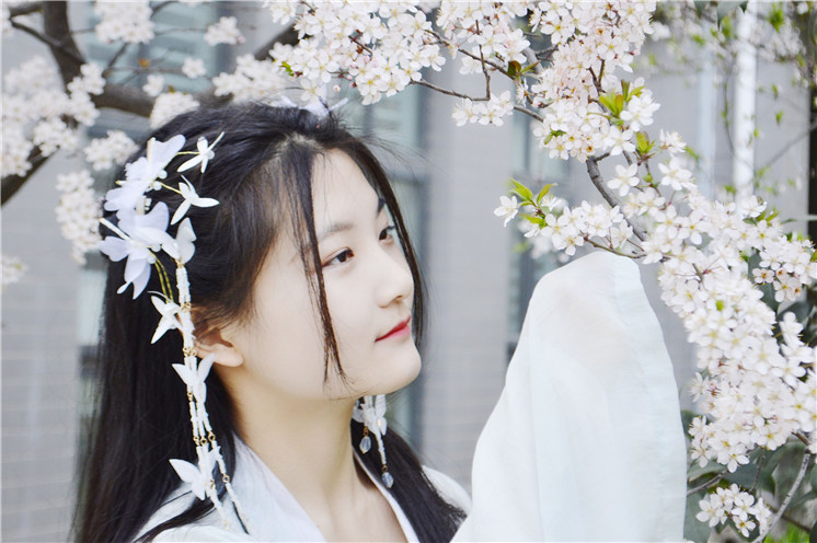 桃花灼灼，柳丝飘扬